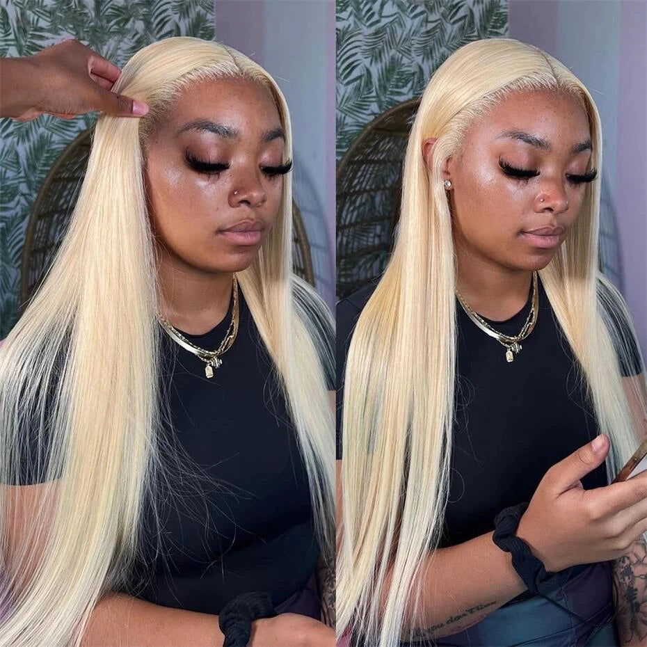 13x6 Teal Ocean Blue Lace Front Wig Human Hair Body Wave 613 Blonde Lace Frontal Wig Preplucked Mint Green Color Human Hair Wigs