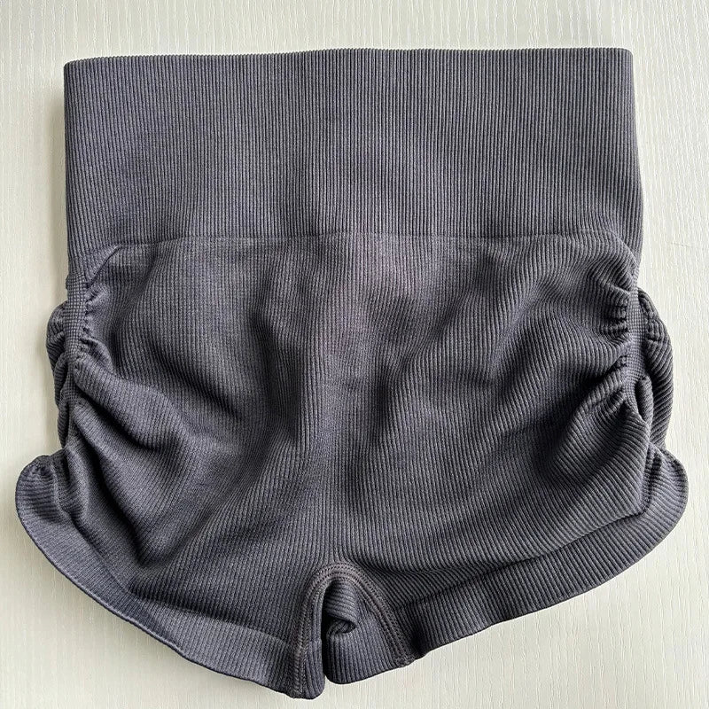 Women Shorts High Elastic Yoga Shorts High Waist Summer Gym Leggings