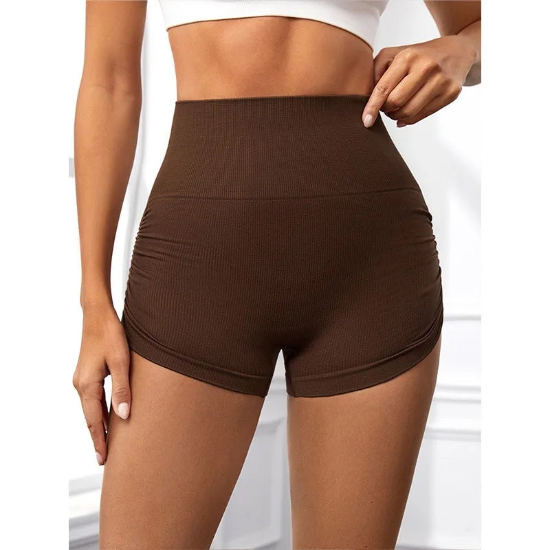 Women Shorts High Elastic Yoga Shorts High Waist Summer Gym Leggings