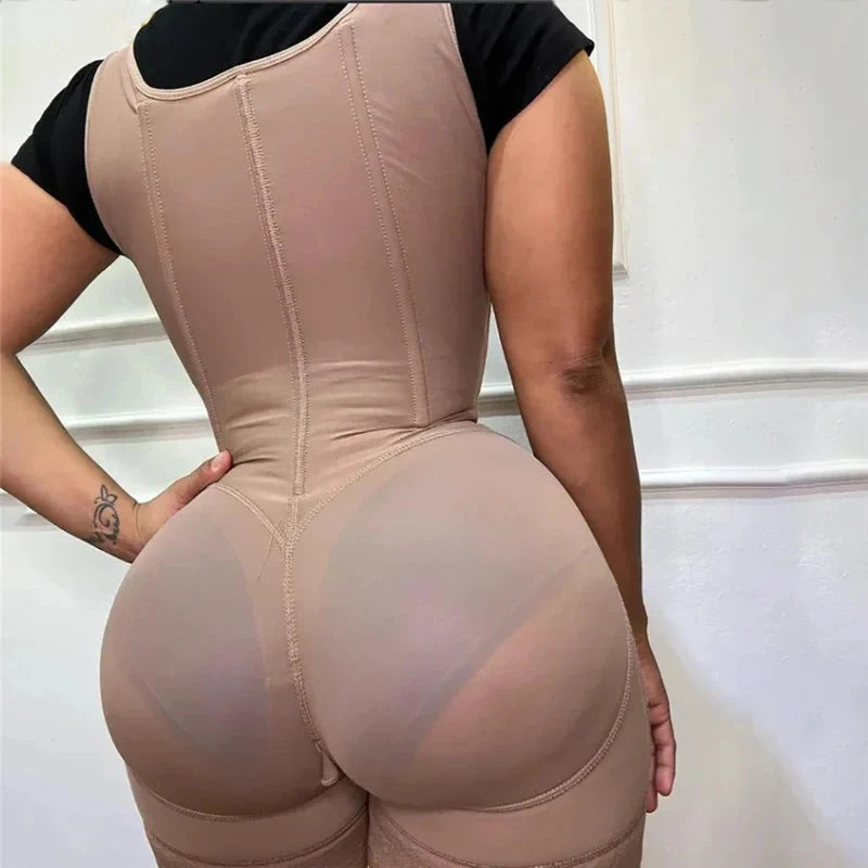 Bodysuits Shapewear Fajas Colombian Girdle Full Body Shaper Sexy Butt Lifter Slimming Sheath Tummy Control Panties Waist Trainer - Lena & Miles Exquisite Boutique LLC.