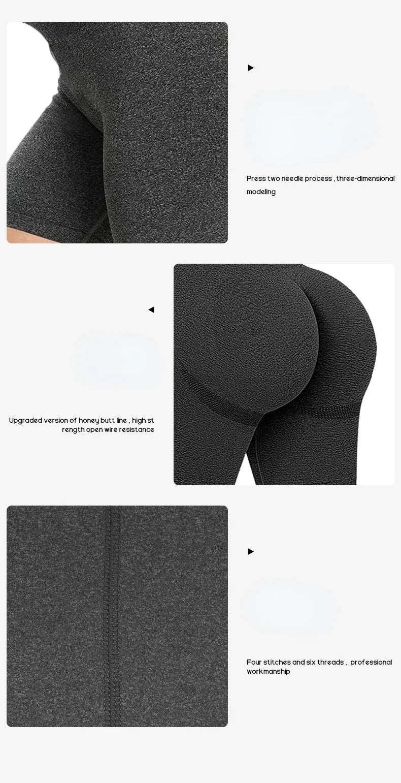 Women Yoga Tights Gym Workout Three Point Pants