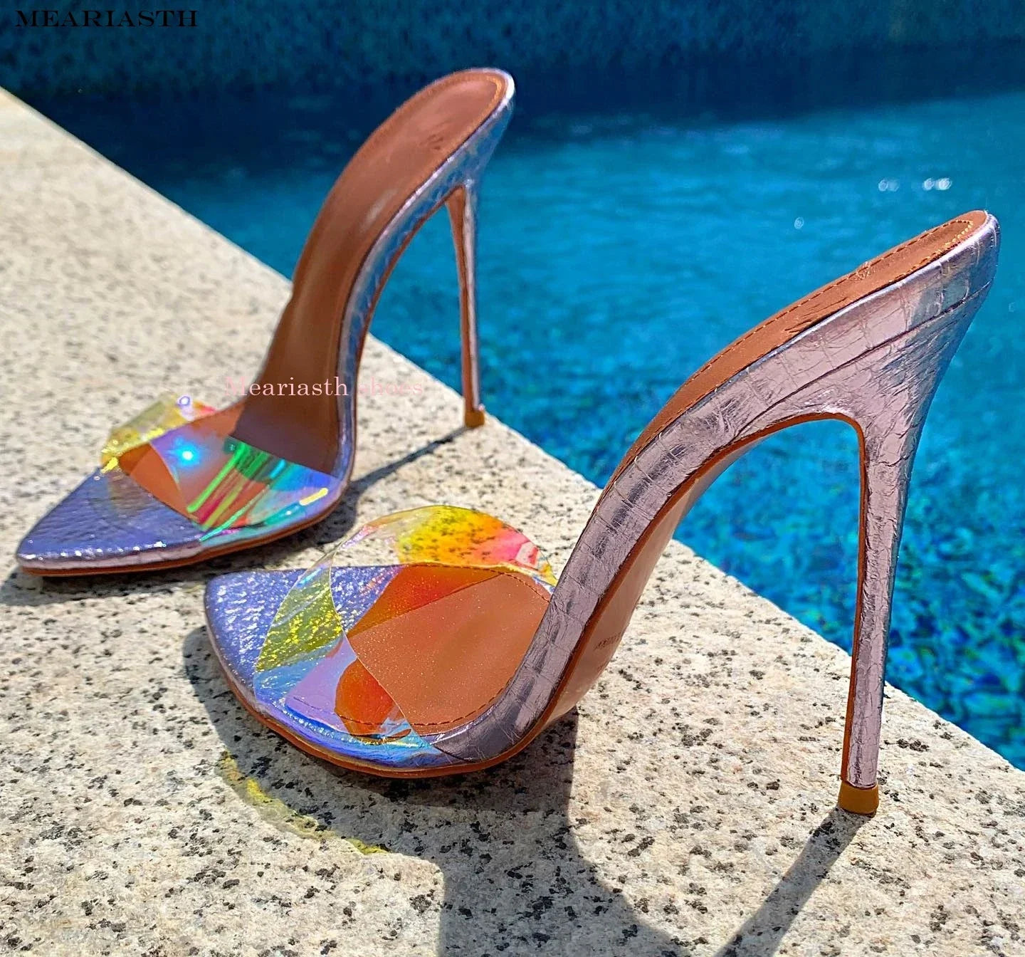 Stiletto Heel Slippers