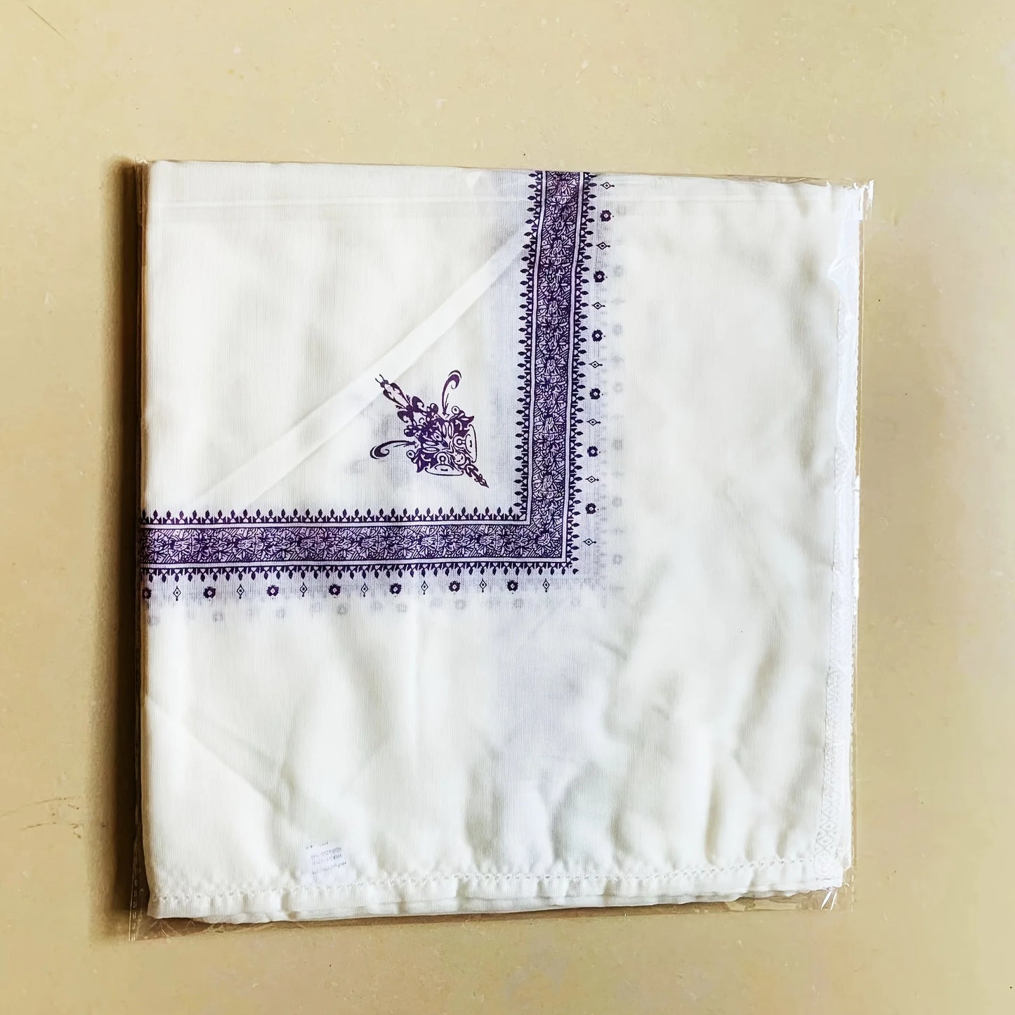 2025 Trendy Ethnic Prayer Scarf - Men's Fashion Polyester Stole for Ramadan and Religious Ceremonies - Lena & Miles Exquisite Boutique LLC.