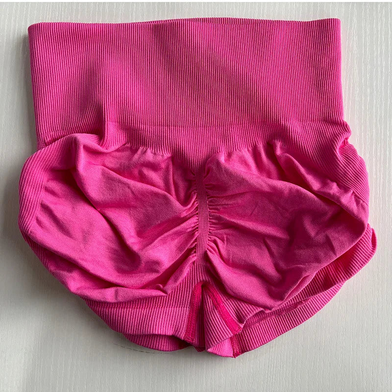 Women Shorts High Elastic Yoga Shorts High Waist Summer Gym Leggings