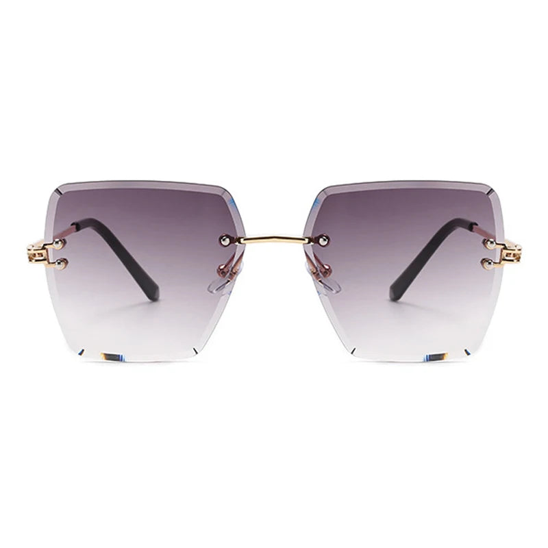 Vintage Square Sunglasses Women Brand Designer Fashion Sun - Lena & Miles Exquisite Boutique LLC.