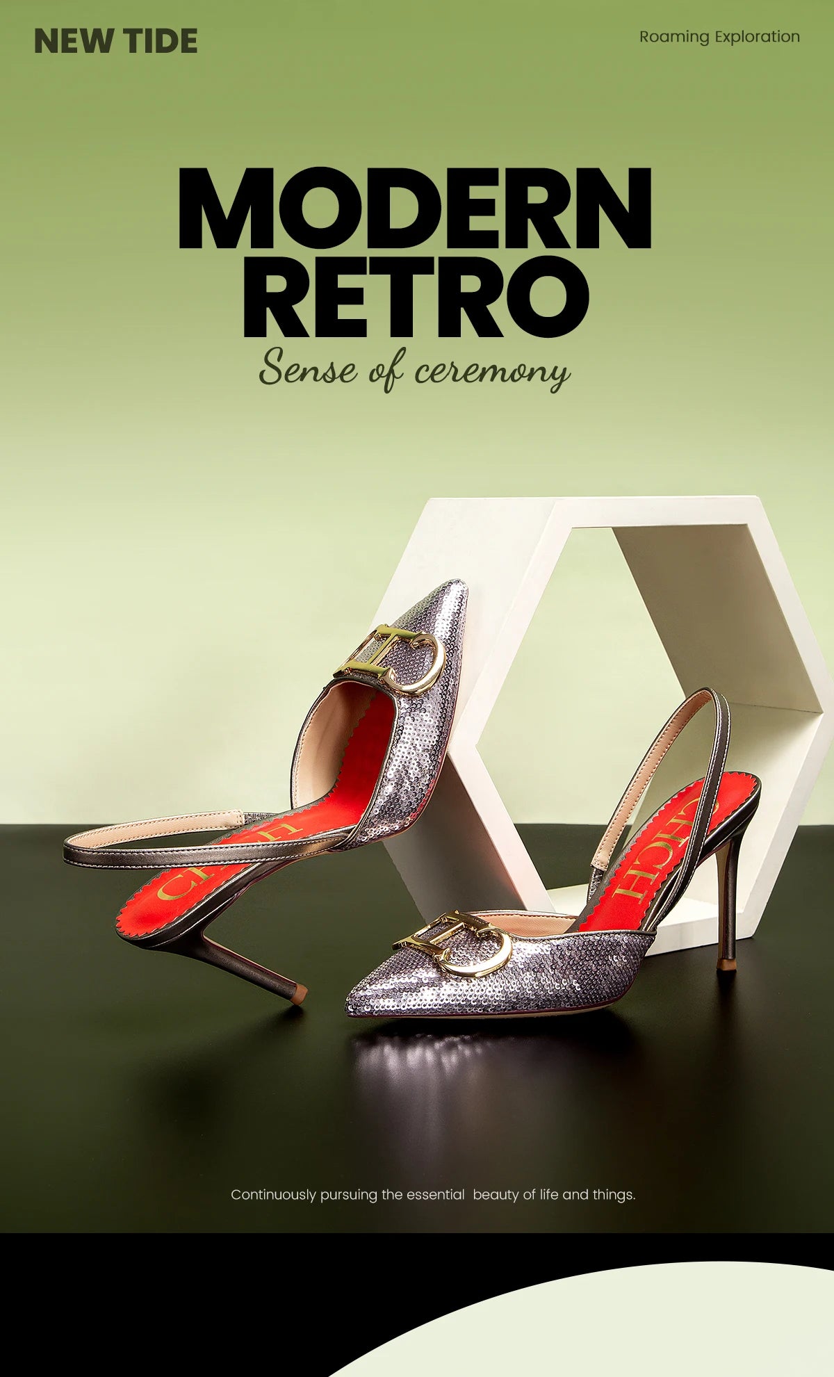 Women's High Heels Sharp tip Destiny Closed Toe