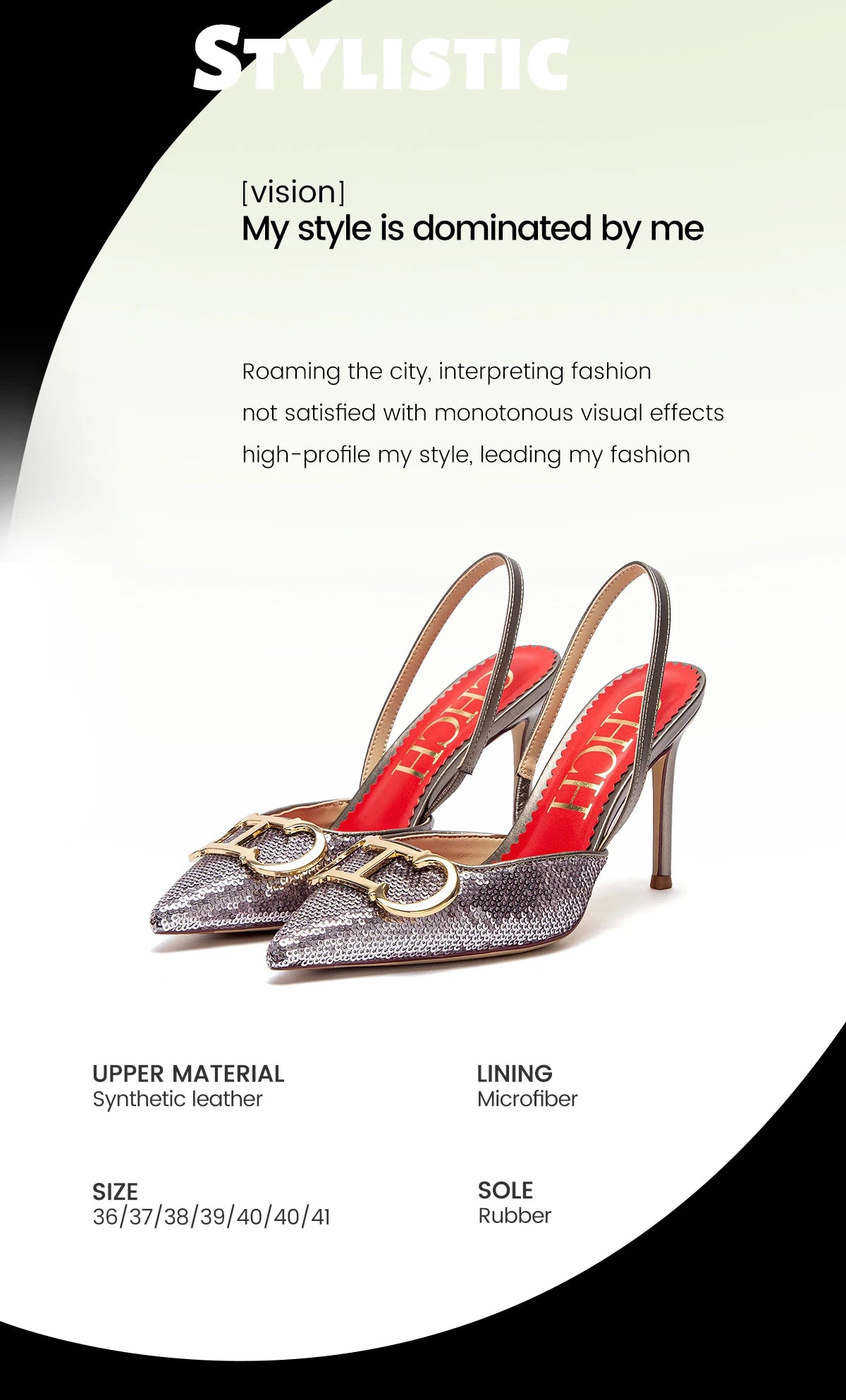 Women's High Heels Sharp tip Destiny Closed Toe