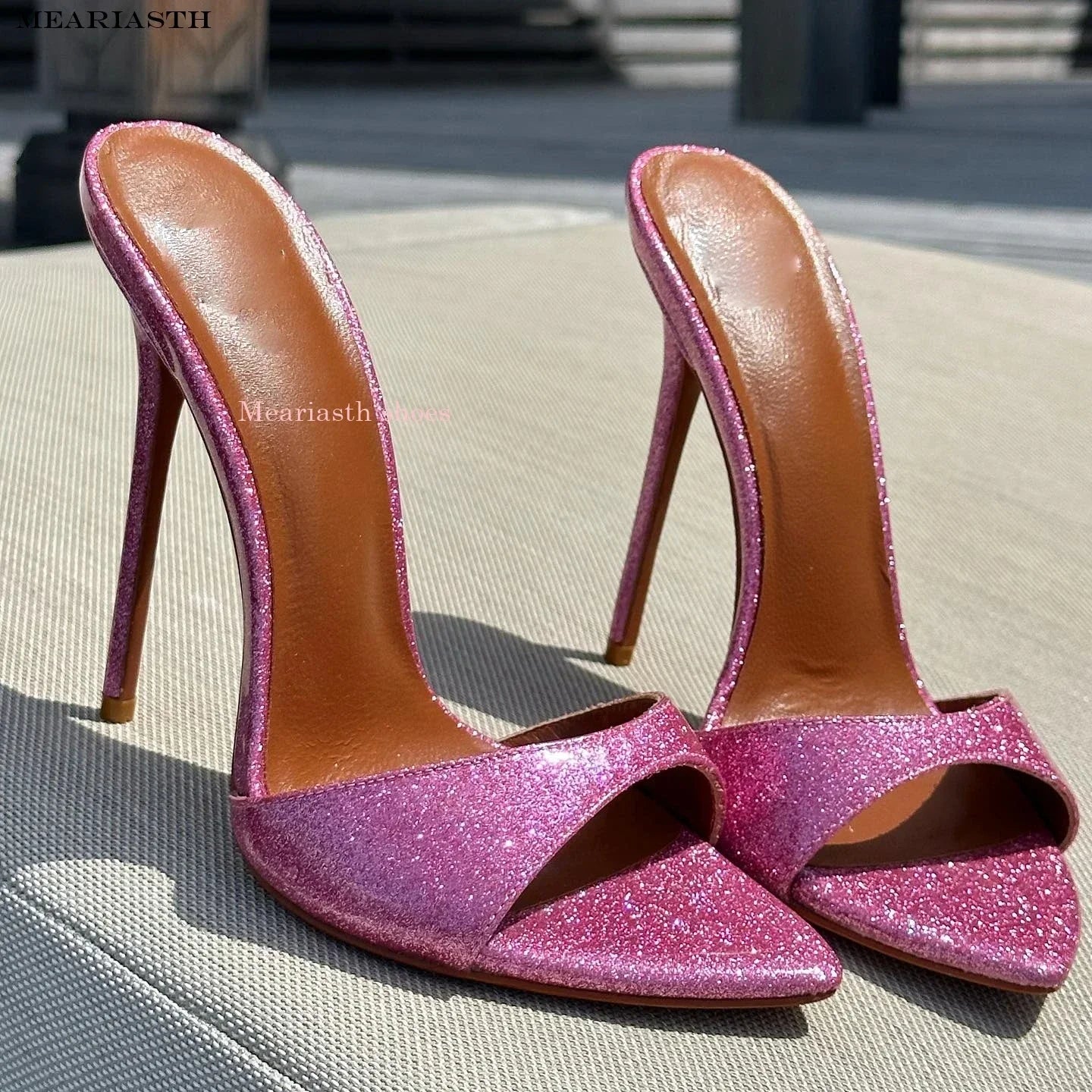 Stiletto Heel Slippers