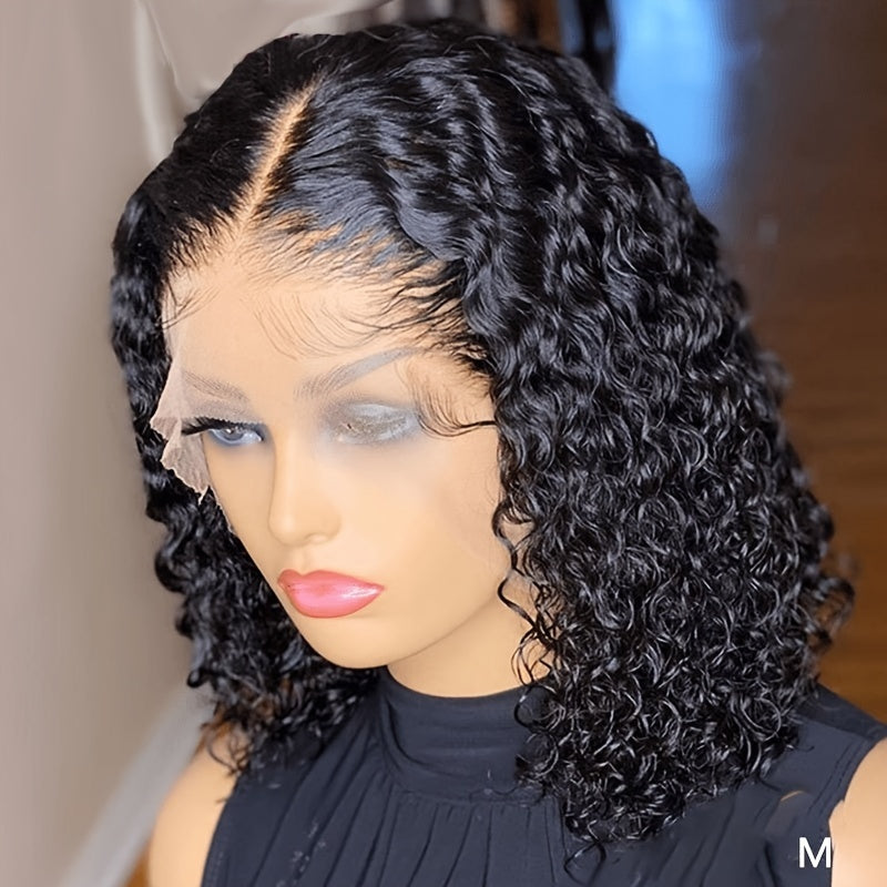 150% Density Water Wave Short Bob Wig 13x4 - Lena & Miles Exquisite Boutique LLC.