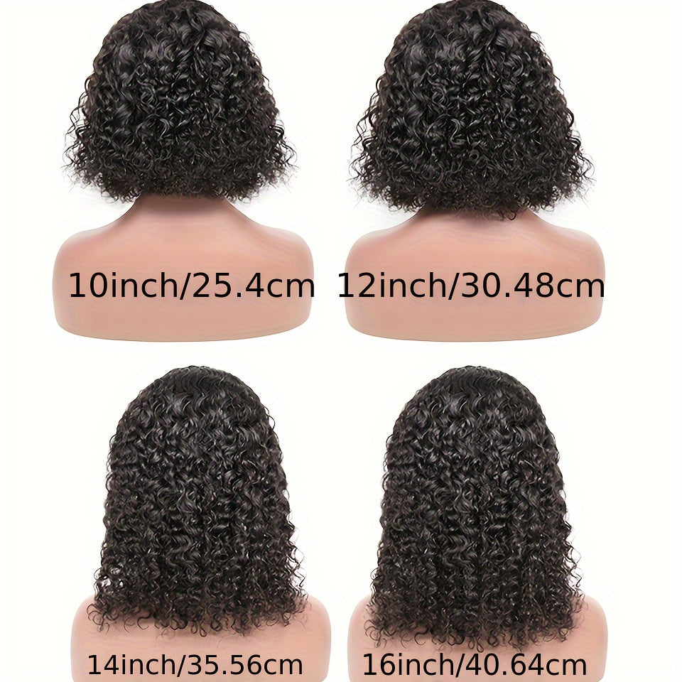 150% Density Water Wave Short Bob Wig 13x4 - Lena & Miles Exquisite Boutique LLC.