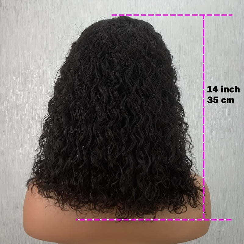 150% Density Water Wave Short Bob Wig 13x4 - Lena & Miles Exquisite Boutique LLC.