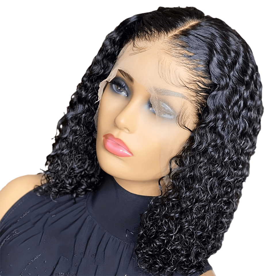 150% Density Water Wave Short Bob Wig 13x4 - Lena & Miles Exquisite Boutique LLC.