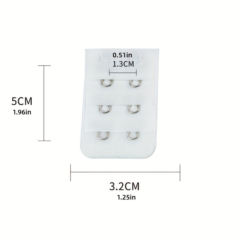 10 Pcs Adjustable 2 Hooks Bra Extenders Buckles for Comfortable Braless Look, Women's Lingerie & Underwear Accessories - Lena & Miles Exquisite Boutique LLC.