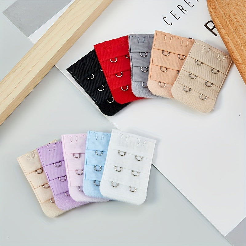 10 Pcs Adjustable 2 Hooks Bra Extenders Buckles for Comfortable Braless Look, Women's Lingerie & Underwear Accessories - Lena & Miles Exquisite Boutique LLC.