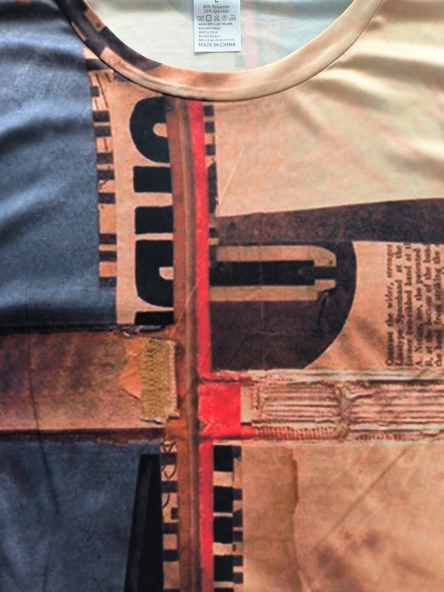 3D Retro Pattern Print, Men's Graphic Design - Lena & Miles Exquisite Boutique LLC.