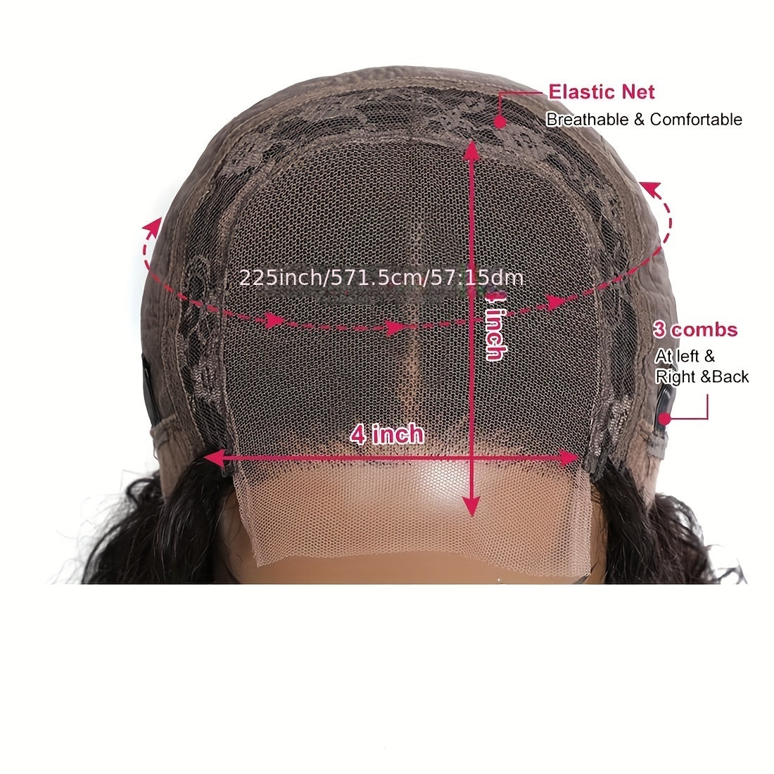 180% Density Super Curl 4C Human Hair Wigs - Glueless HD Lace Front with Natural 4*4 Closure - Luscious Tight Curls for Womens Fashionable Glam - Lena & Miles Exquisite Boutique LLC.