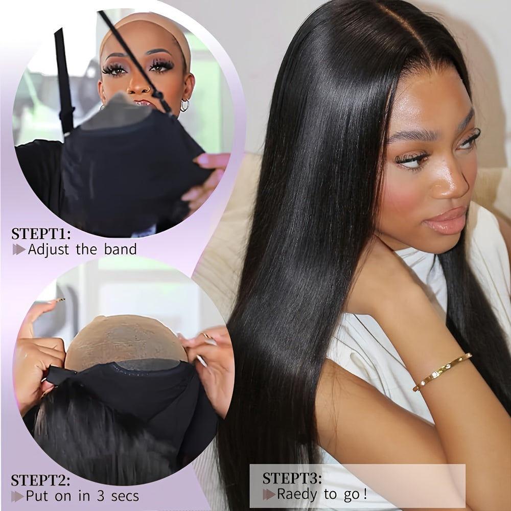 200% Density 13*4 Glueless Wigs Human Hair - Lena & Miles Exquisite Boutique LLC.