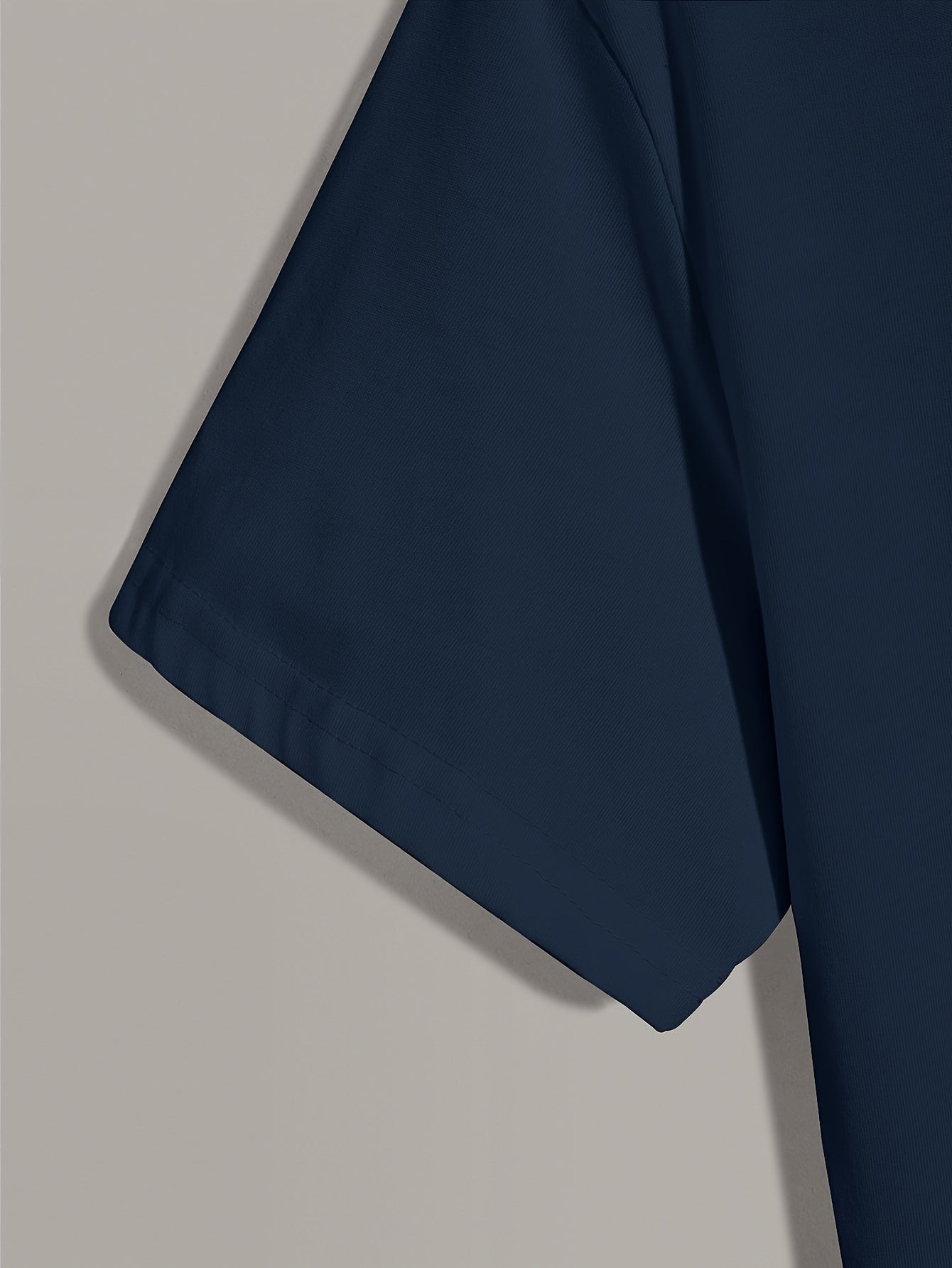 BUCK Print, Men's Round Crew Neck Short Sleeve, Simple Style Tee Fashion Regular Fit T-Shirt, Casual Comfy Breathable Top For Spring Summer Holiday Leisure Vacation Men's Clothing As Gift - Lena & Miles Exquisite Boutique LLC.