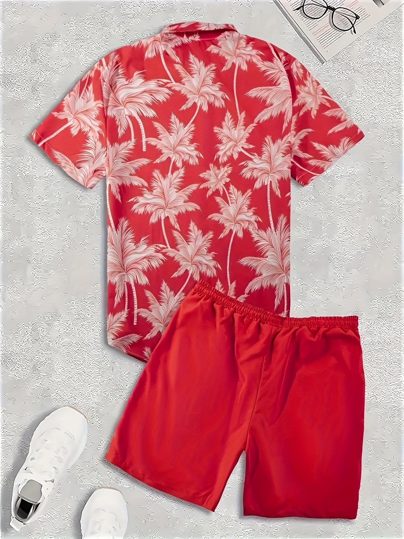 2pcs Men's Summer Leisure Set, Men - Lena & Miles Exquisite Boutique LLC.