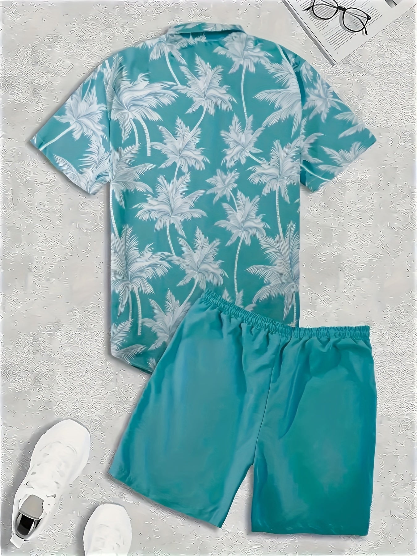 2pcs Men's Summer Leisure Set, Men - Lena & Miles Exquisite Boutique LLC.