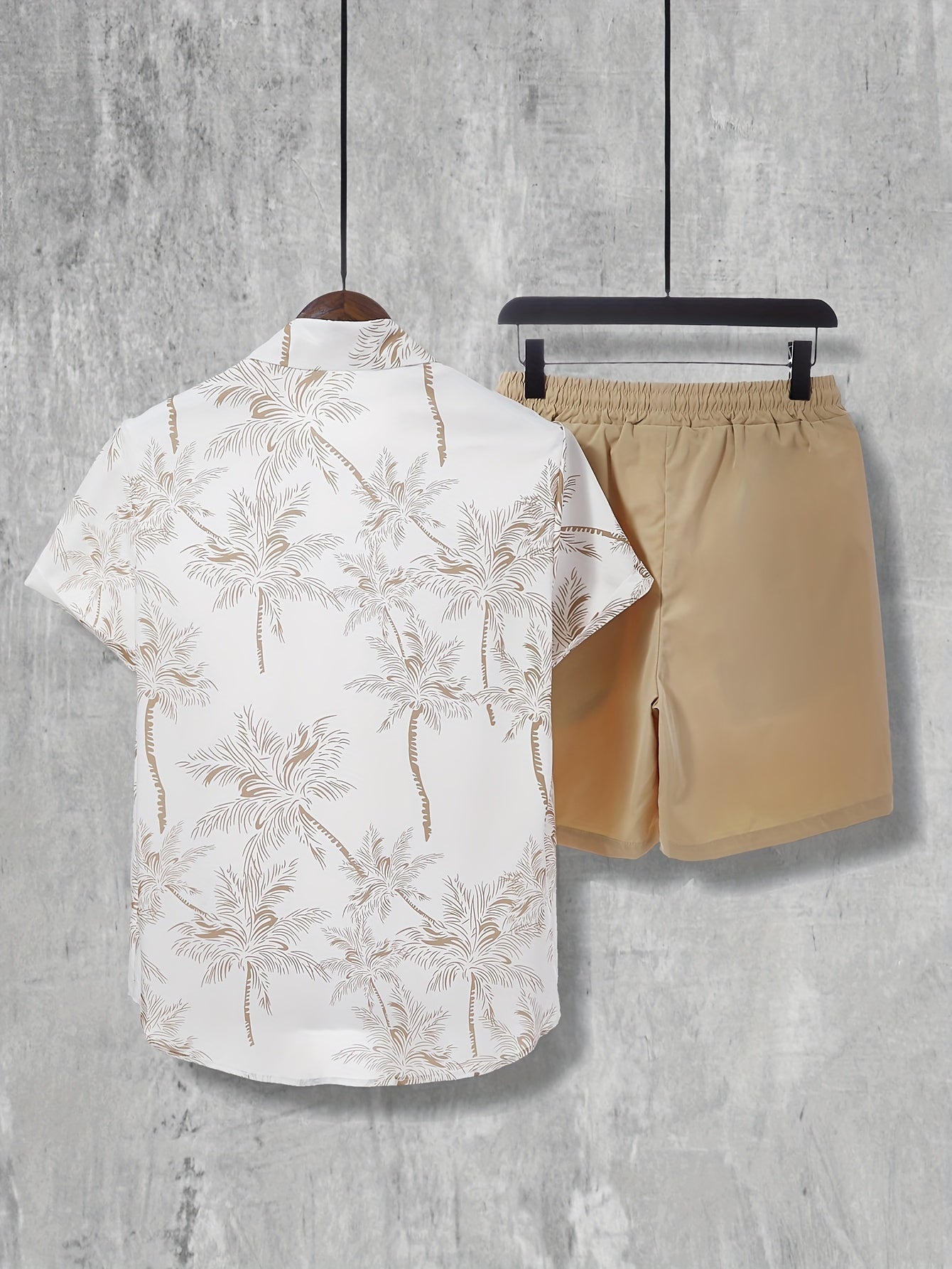 2pcs Men's Summer Leisure Set, Men - Lena & Miles Exquisite Boutique LLC.