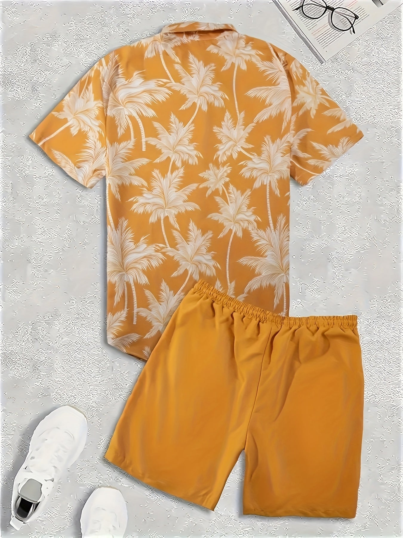 2pcs Men's Summer Leisure Set, Men - Lena & Miles Exquisite Boutique LLC.