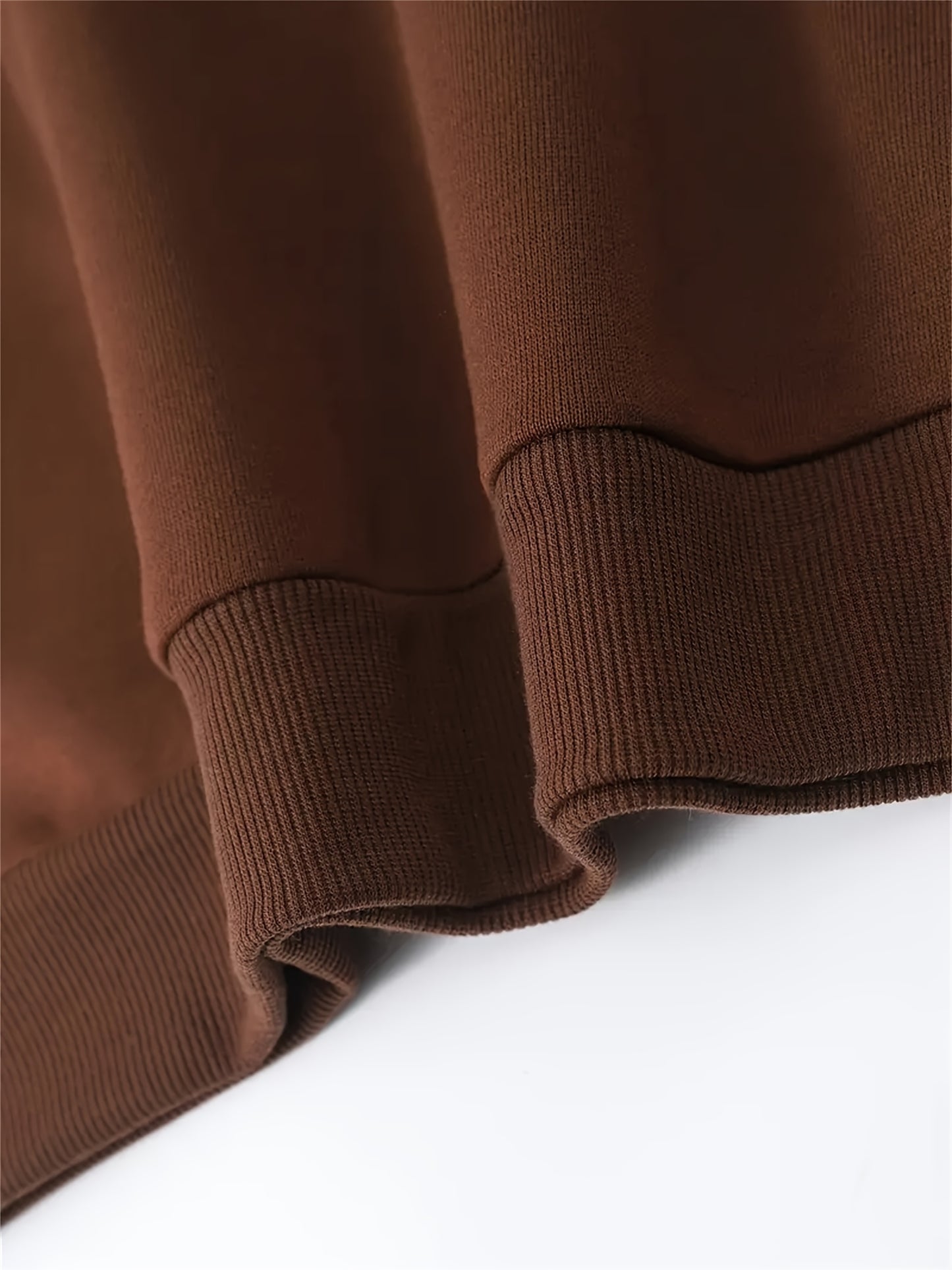 Artistic Letter Print Men's Zipper Pullover Round Neck Hoodies With Kangaroo Pocket Long Sleeve Hooded Sweatshirt Loose Casual Top For Autumn Winter Men's Clothing As Gifts - Lena & Miles Exquisite Boutique LLC.