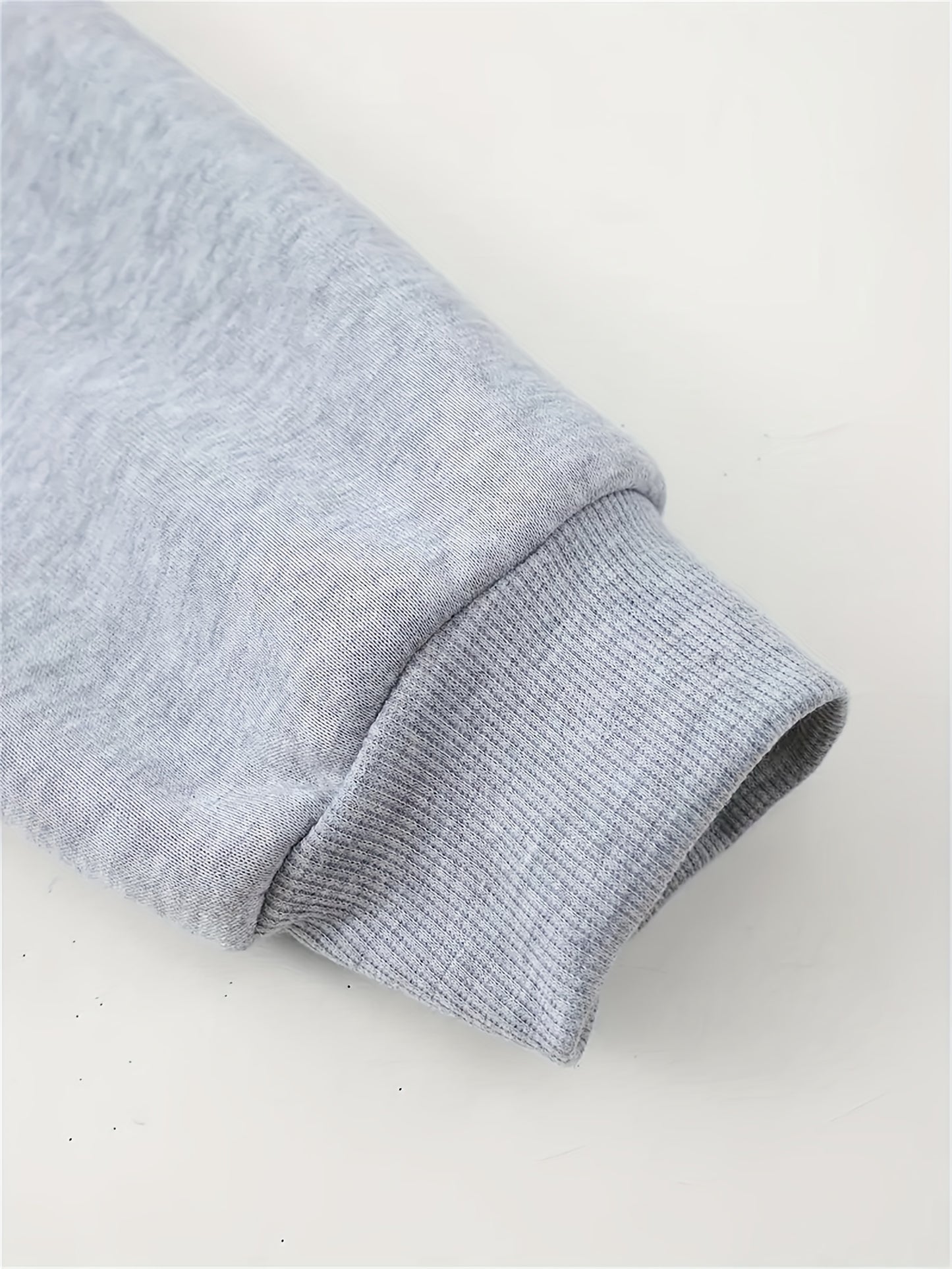 Artistic Letter Print Men's Zipper Pullover Round Neck Hoodies With Kangaroo Pocket Long Sleeve Hooded Sweatshirt Loose Casual Top For Autumn Winter Men's Clothing As Gifts - Lena & Miles Exquisite Boutique LLC.