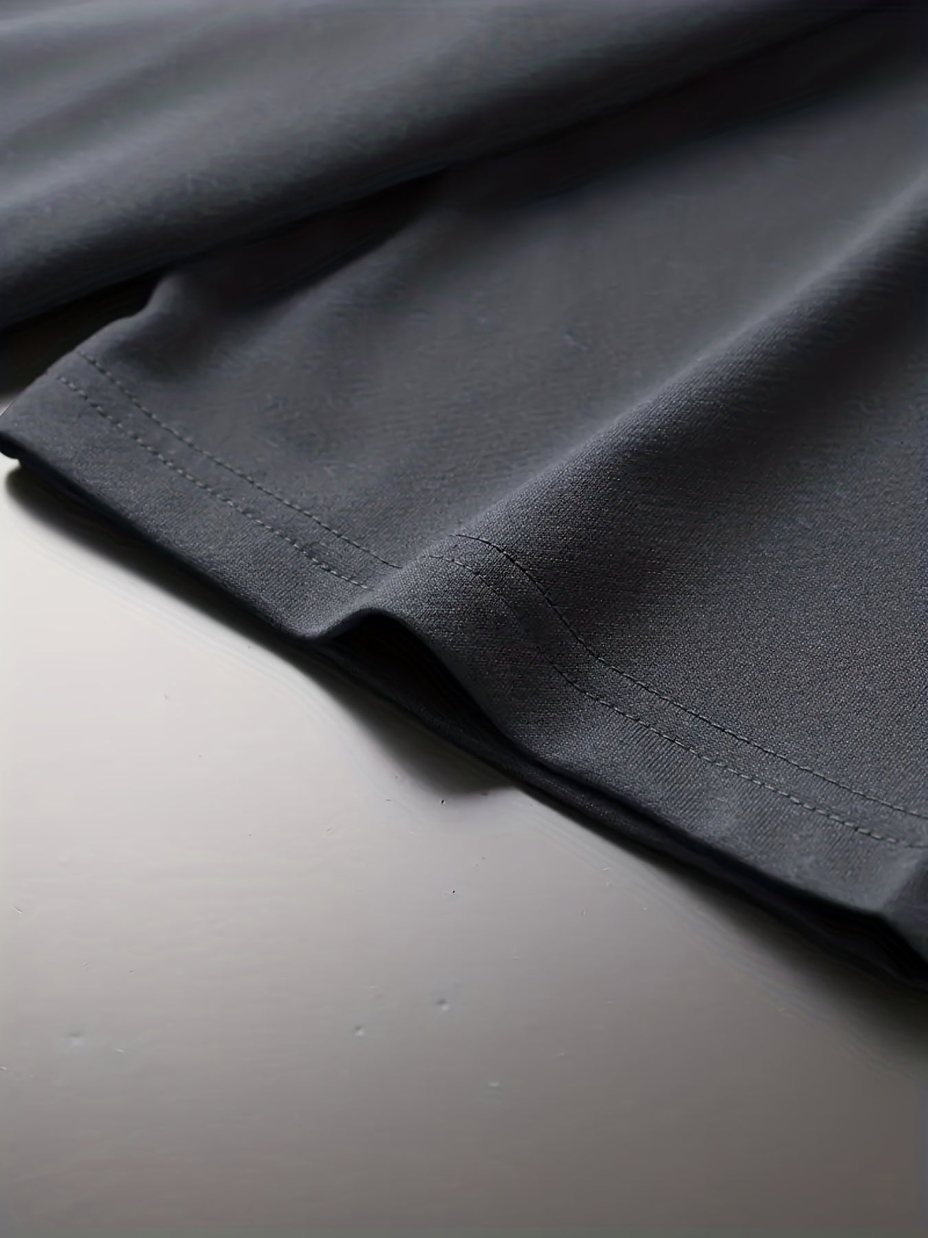 "Tattooed Gentlemen", Men's Letter Print T-shirt, Casual Comfy Slightly Stretch Crew Neck Tee, Men's Clothing For Summer Outdoor - Lena & Miles Exquisite Boutique LLC.