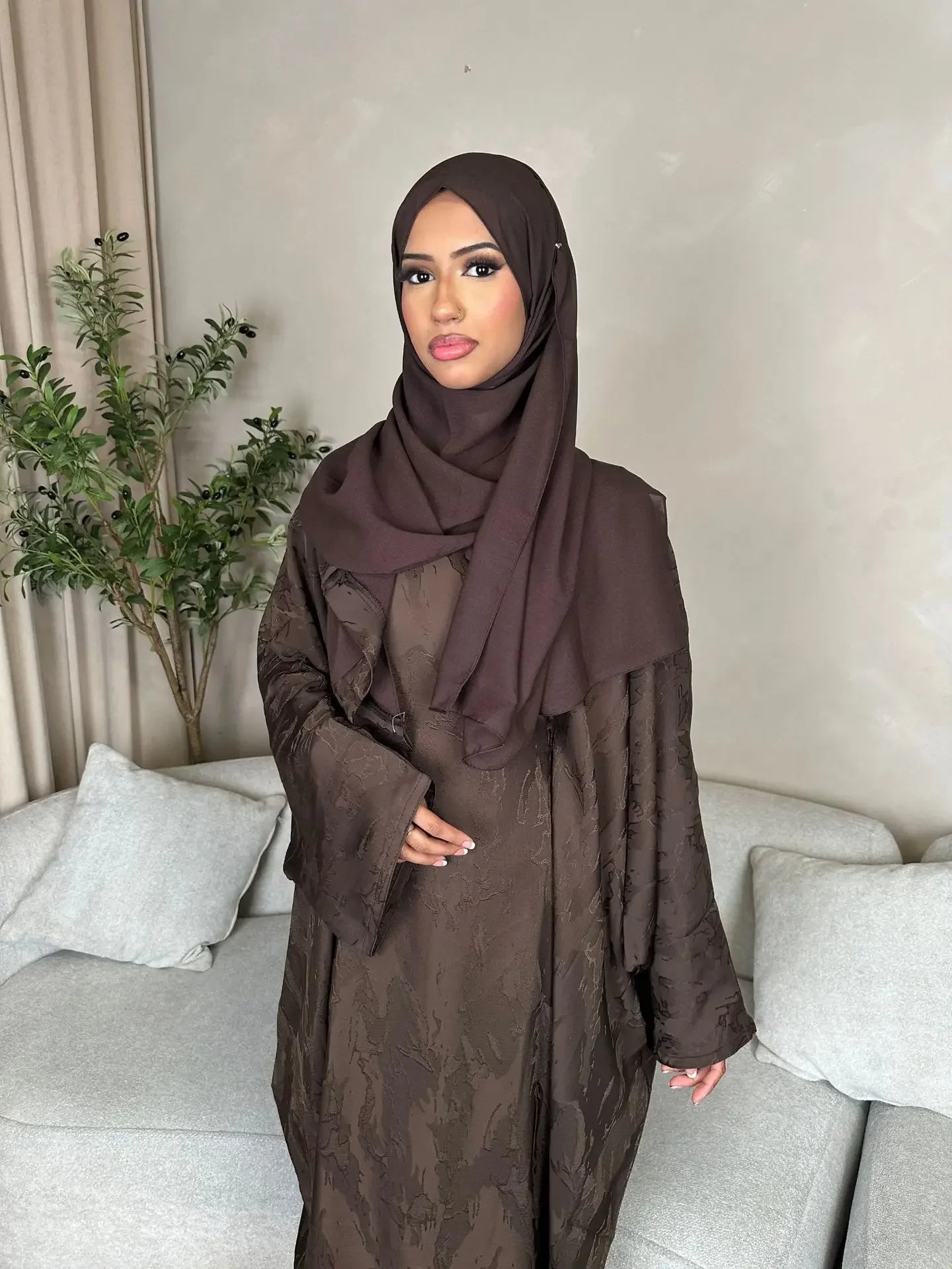 Muslim Dress Women Eid Abaya Turkish Kaftan - Lena & Miles Exquisite Boutique LLC.
