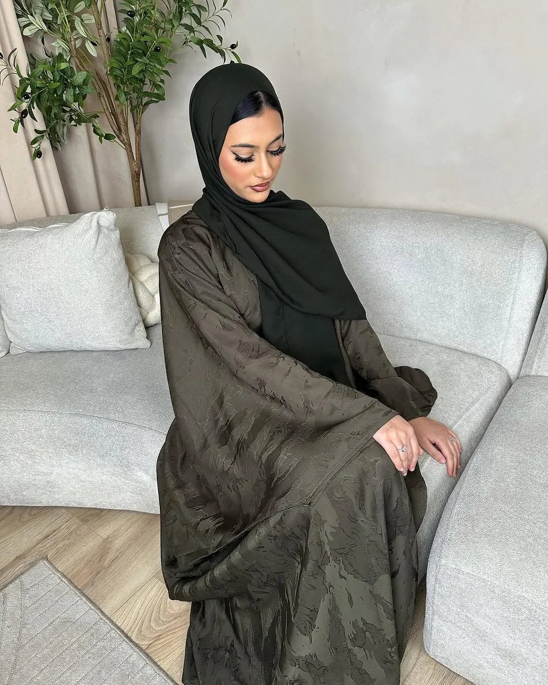 Muslim Dress Women Eid Abaya Turkish Kaftan - Lena & Miles Exquisite Boutique LLC.