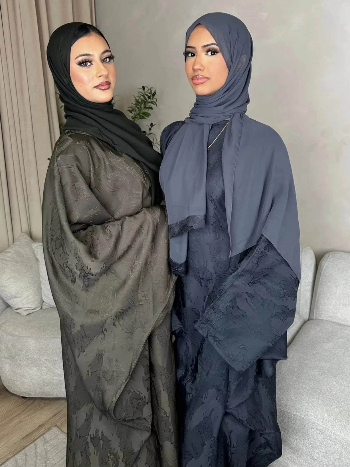 Muslim Dress Women Eid Abaya Turkish Kaftan VeAbayas Jalabiya Modest Dresses - Lena & Miles Exquisite Boutique LLC.