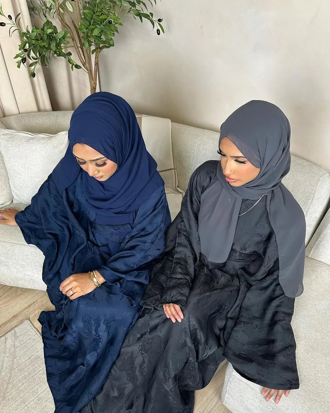 Muslim Dress Women Eid Abaya Turkish Kaftan VeAbayas Jalabiya Modest Dresses - Lena & Miles Exquisite Boutique LLC.