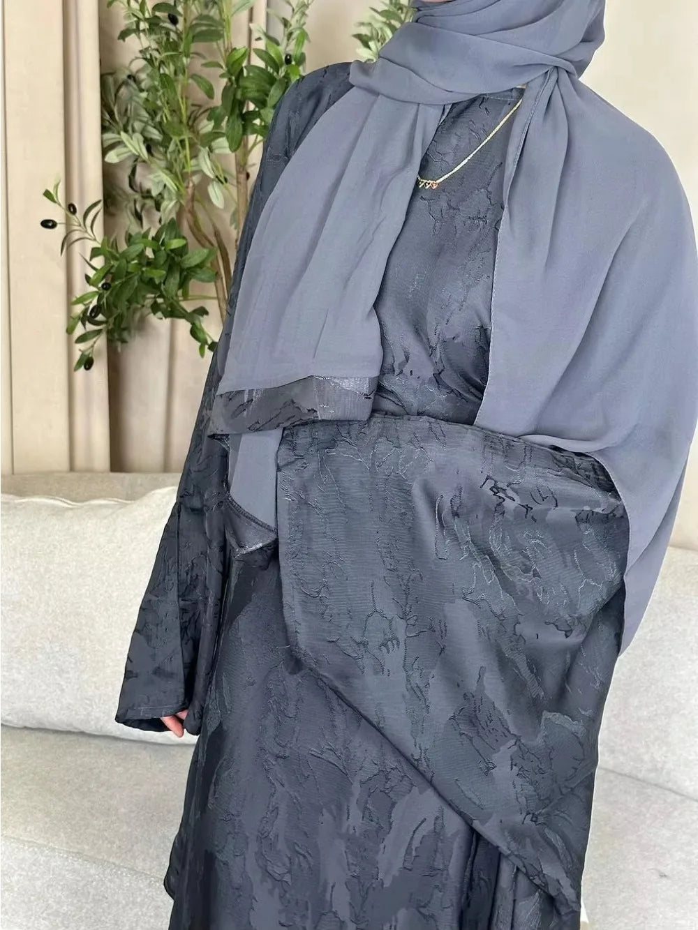Muslim Dress Women Eid Abaya Turkish Kaftan VeAbayas Jalabiya Modest Dresses - Lena & Miles Exquisite Boutique LLC.