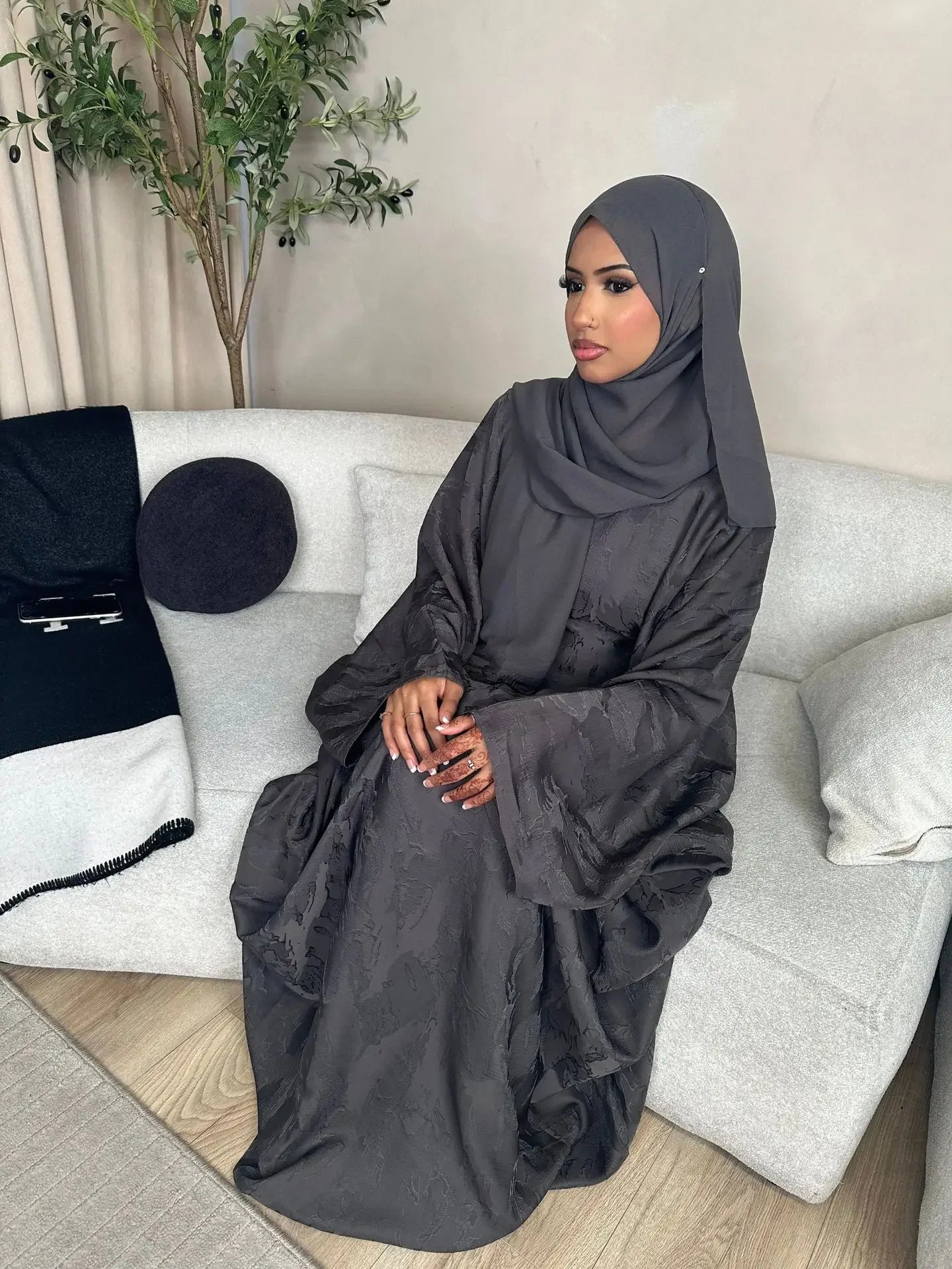 Muslim Dress Women Eid Abaya Turkish Kaftan VeAbayas Jalabiya Modest Dresses - Lena & Miles Exquisite Boutique LLC.